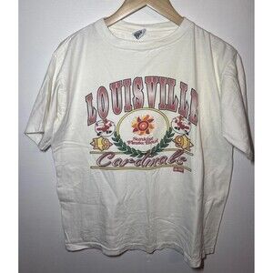 Large Vintage 90s Nebraska Cornhuskers T-Shirt Sunkist Fiesta Bowl Single Stitch